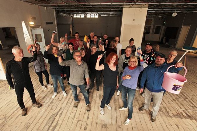 Some more of the volunteers at the Acton Arts Project