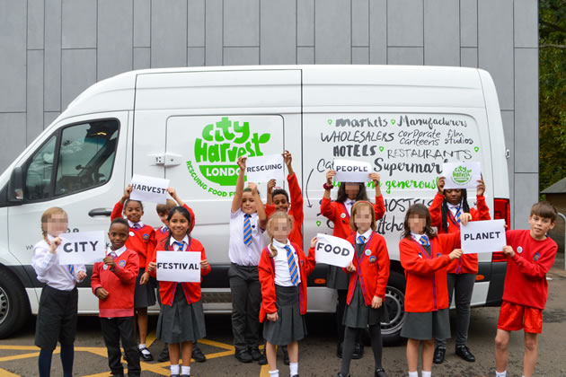 Ark Byron pupils get the message about City Harvest