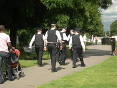 Police presence at Acton Carnival
