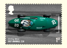 Stirling Moss Vanwall car built in Acton