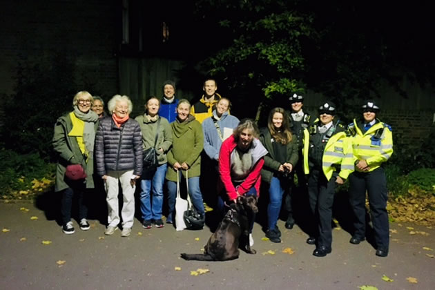 The Women of Acton walk that took place in October
