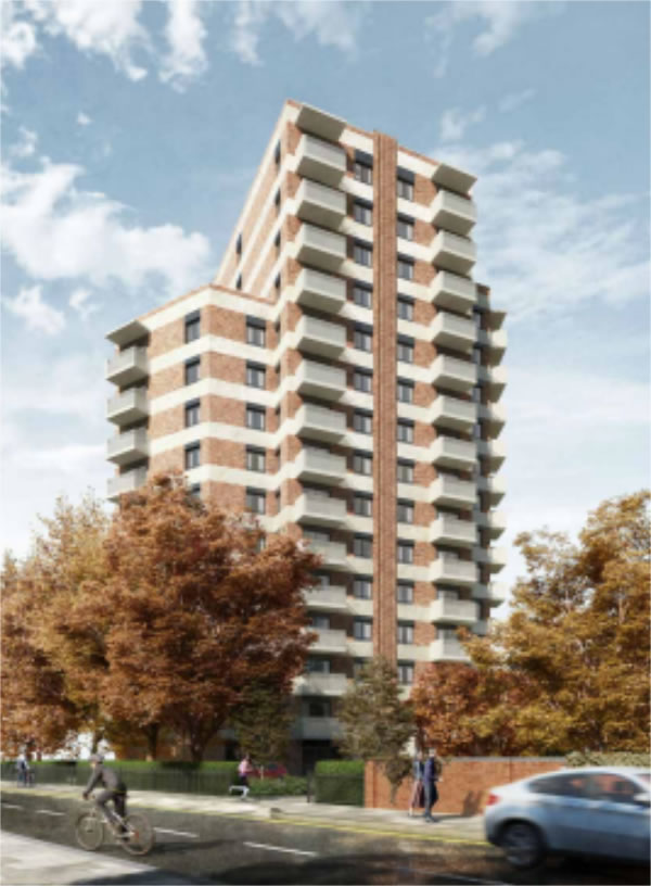 A visualisation of the planned towers. Picture: Grid Architects