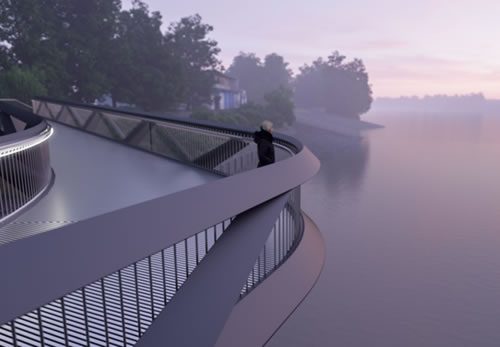 another view of the bridge