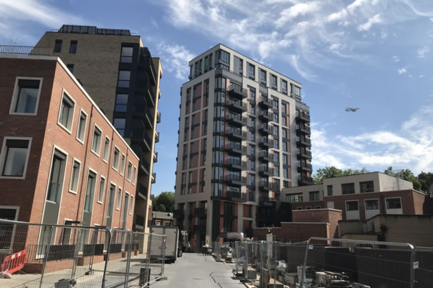 The Chiswick Green scheme including Empire House is nearing completion