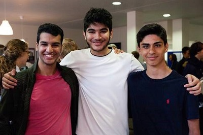 Bursary students at Latymer Upper School celebrate A level results