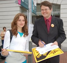 Cllr Jon Ball is against the skyscraper