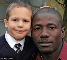 Boy Saved by 'Angel' in Acton Town