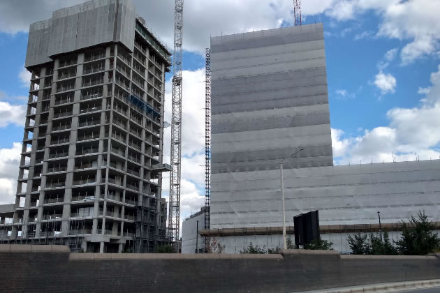 Building tall towers such as the ones at Friary Park boost's CO2 emissions