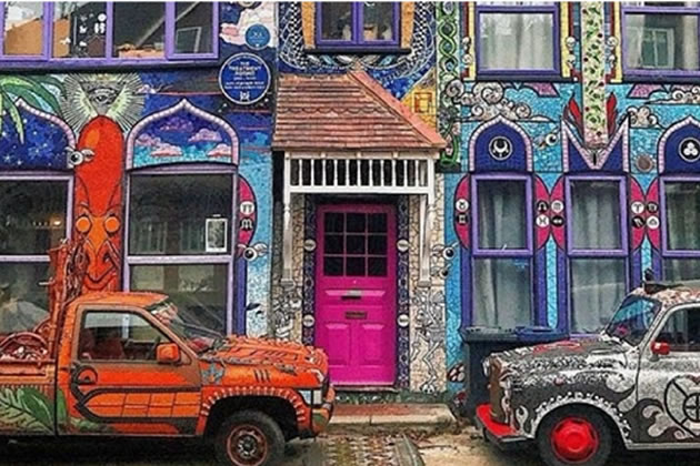 Carrie Reichardt’s Mosaic House forms part of the trail