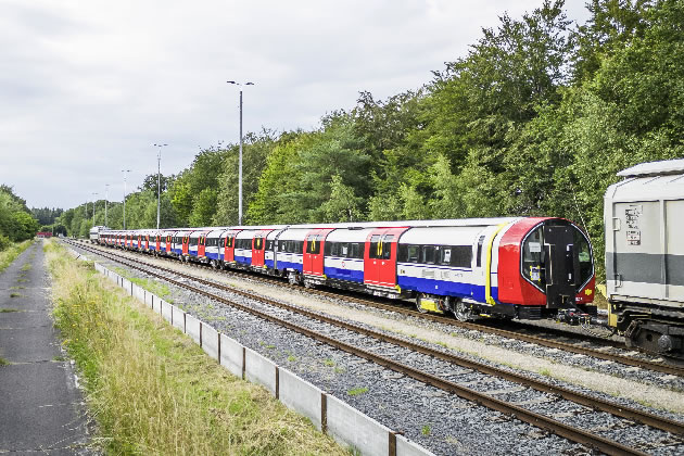 Piccadilly Line Train Arriving In Germany