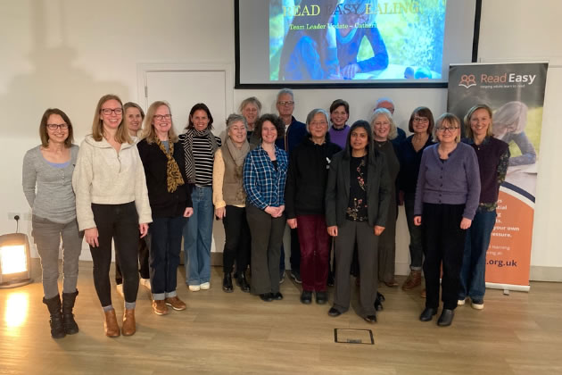Rupa Huq MP meets Read Easy volunteers in Ealing