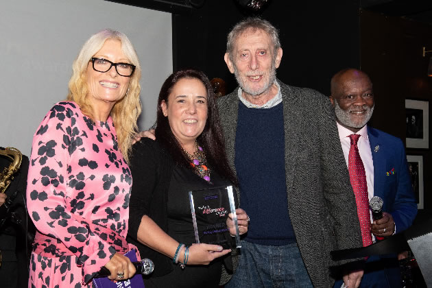 Estelle with Gaby Roslin and Michael Rosen 