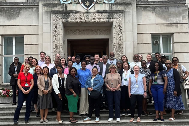 Wandsworth Council's adult social care services teams welcoming the "good" rating. Picture: Wandsworth Council