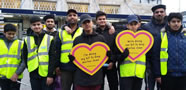 Ahmadiyya Muslim Youth Association in Wimbledon town centre