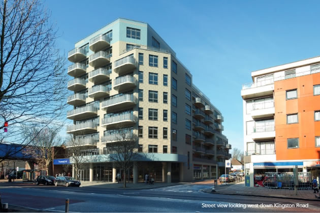 A CGI of plans for Wimbledon Chase Station. Picture: Wimbledon Square Developments
