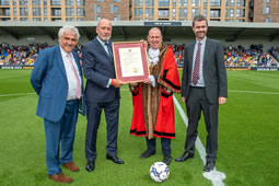 Award for Wimbledon Football Legend Dickie Guy 