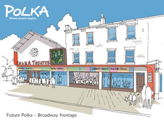 Future Polka building frontage design