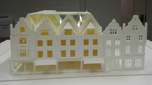 Model of the plans