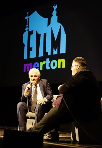 Stephen Alambritis at Film Merton launch