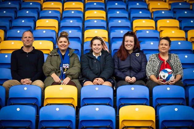 Philip Rudling, Foundation Director, Emma Gowar, Work Coach, Maddi Sweetman, Fiona Sutherland, Community Development Manager and Julia Longobardi, Work Coach