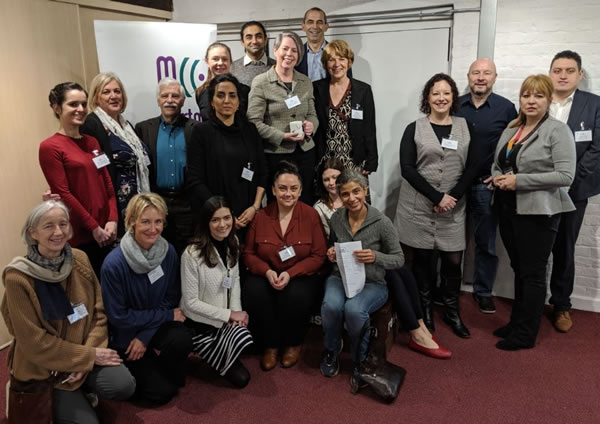 Merton businesses at climate action network launch