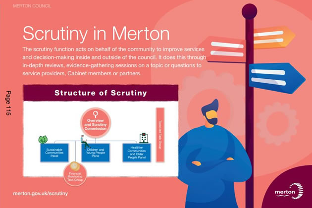 Merton council scrutiny report