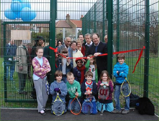 Abbey Rec tennis courtts