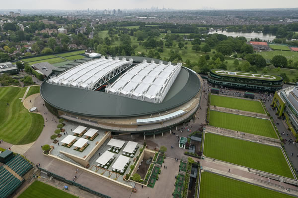 Number one court at Wimbledon AELTC