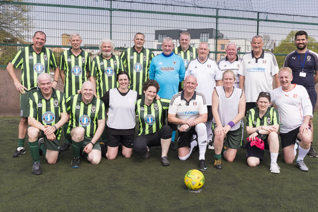 AFC Wimbledon Veterans 50+ Walking Football team