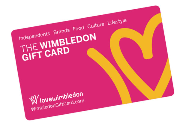 Gift card can be purchased in a range of denominations 